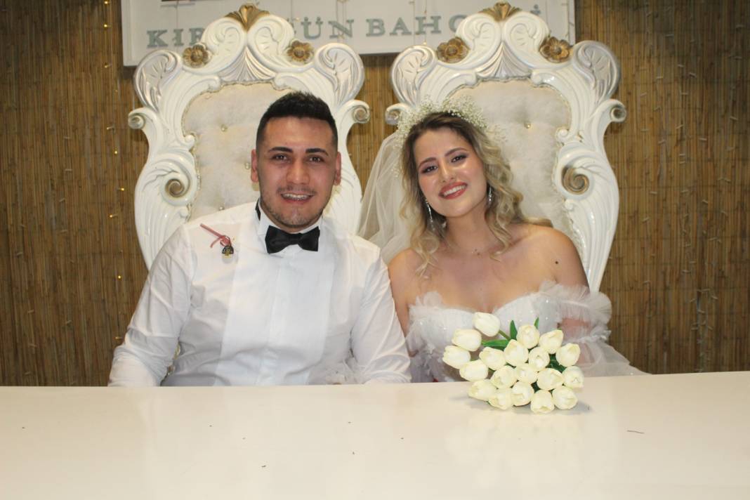 Beyza ile Mustafa evlendi 1